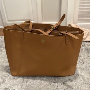 Tory Burch Brown Leather Tote